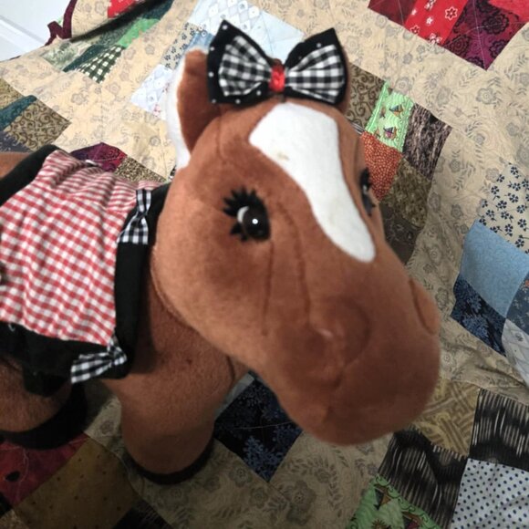 1984 Cabbage Patch Kid Show Pony with saddle blanket - Picture 2 of 10